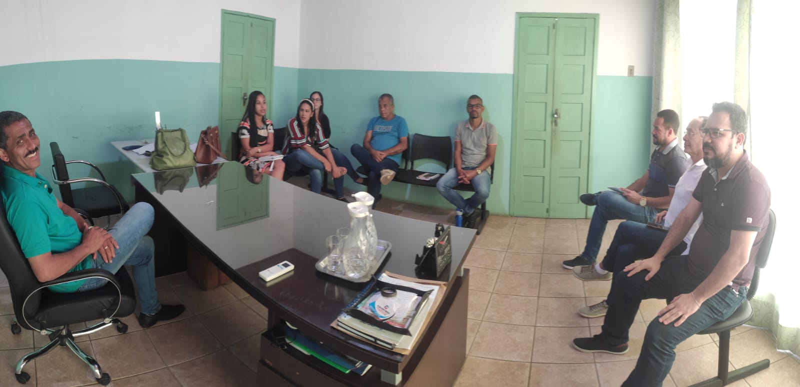 Mais uma reunião da equipe de governo da gestão coragem pra fazer diferente