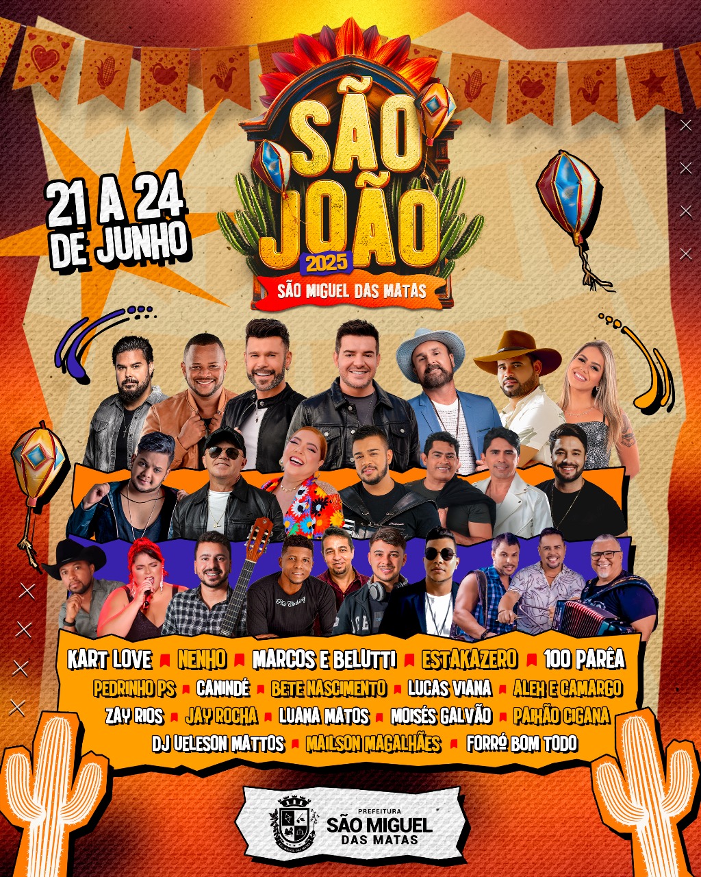 São Miguel das Matas se Prepara para o Melhor São João do Interior 2025