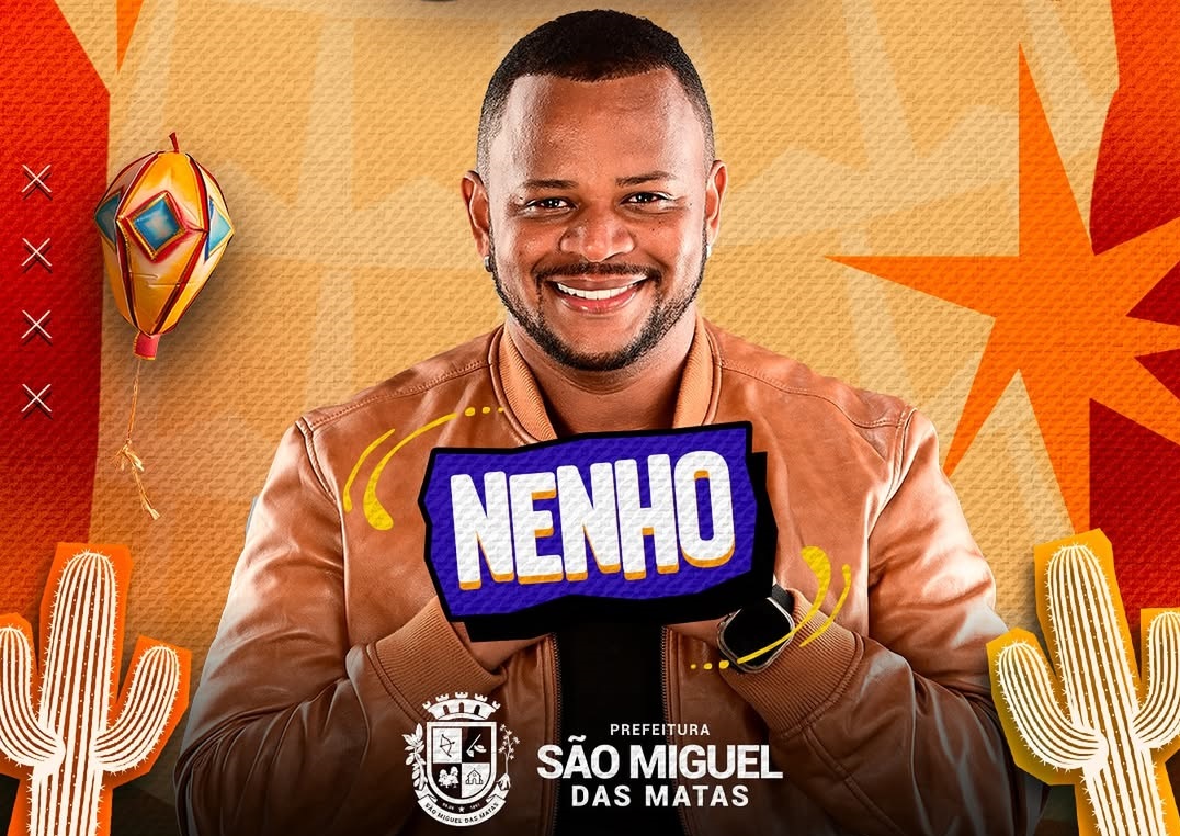 Nenho é a terceira atração confirmada!