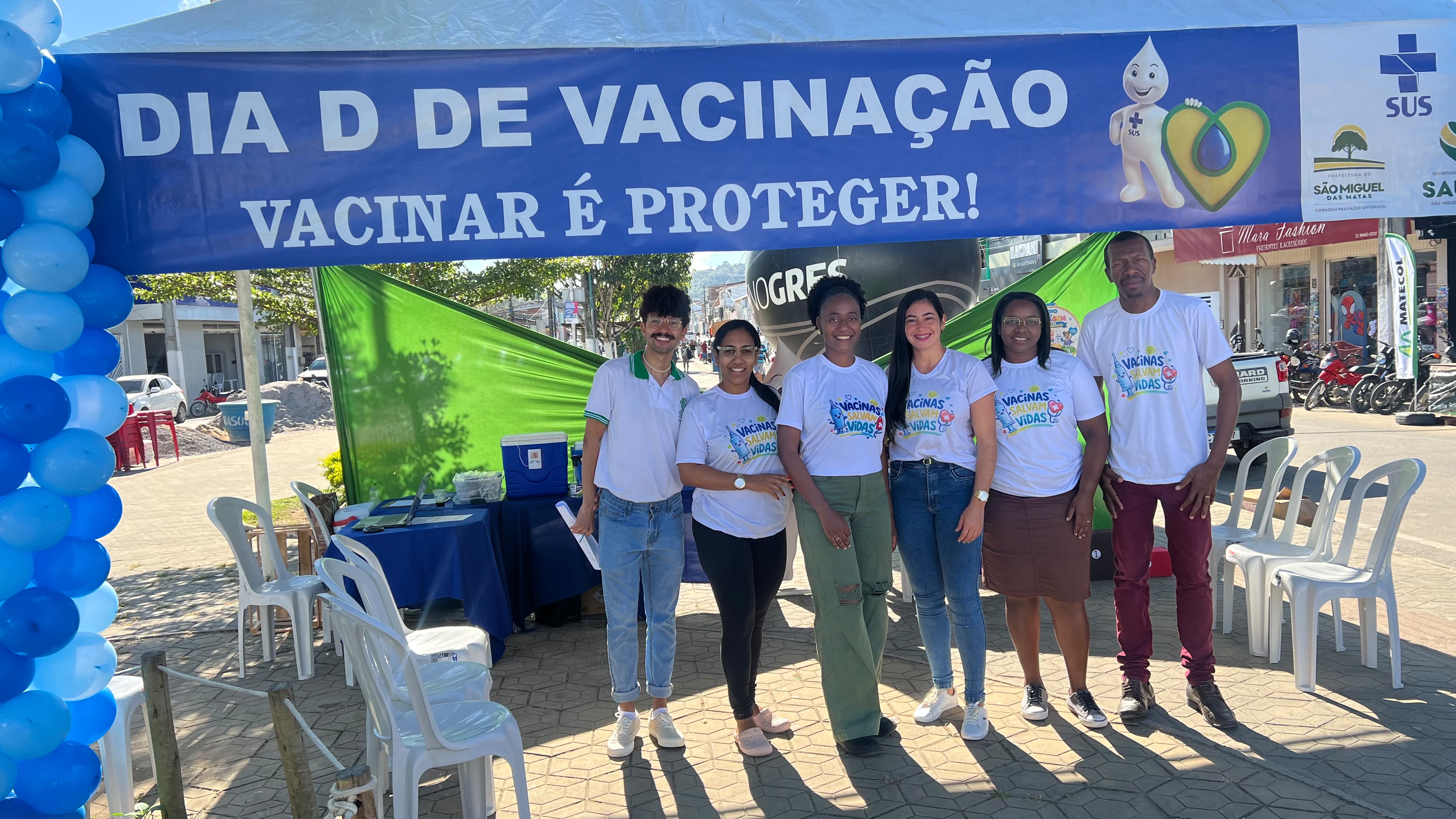 São Miguel das Matas realiza Dia D de Multivacinação e reforça importância da vacinação